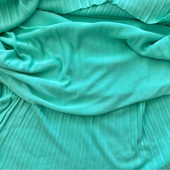 Versace Collection dress mint color size 46IT or 10 US Retail 1500$ - Picture 11 of 12